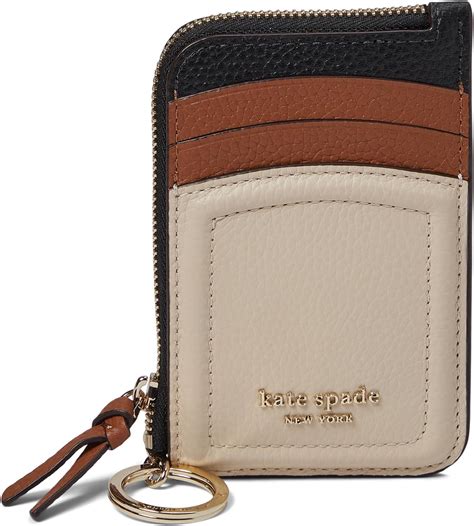 kate spade knott zip card holder|kate spade knott color blocked.